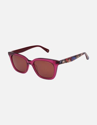 Ted Baker Womens Ted Baker Womens Tyde Sunglasses in Crystal Raspberry/Floral