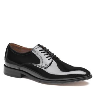 Johnston & Murphy Mens Anderson Plain Toe Lace-Up Oxford