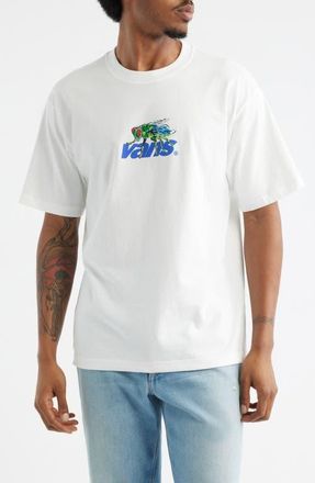 Vans Fly Logo Graphic T-Shirt in White at Nordstrom, Size Xx-Large