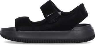 Nike Zwarte platte sandalen met klittenbandsluiting - Heren - Outdoorschoenen - Zwart - 40 EU - Fitness