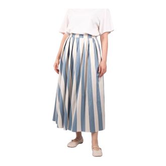 Max Mara Dames, Rokken, Veelkleurig, Maat: 2XS Katoen