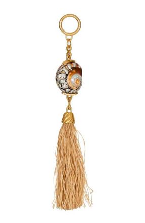 Balmain Shell and tassel charm in Gold at Nordstrom