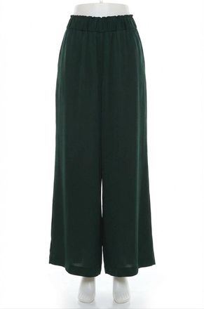 Z Supply Isolde Satin Pant In Garland Green