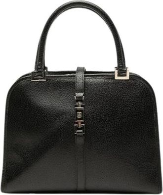 Gucci Pre-owned Jackie Handbag - Dames - Vintage Handtas - Zwart - ONE Size - Leer - Vintage