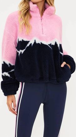 Beach Riot Leona Sherpa Jacket In Snowy Peaks
