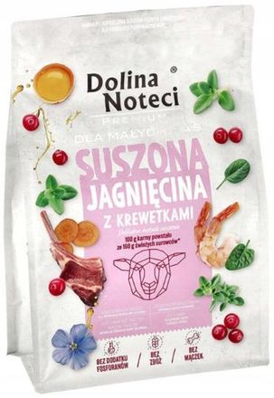 OEM Alimento Seco Premium Para Perros Dolina Noteci Cordero Con Camarones 3 Kg