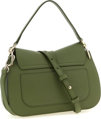 Furla Flow M Shoulder Bag - Sage Green