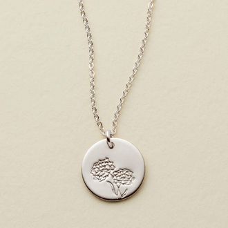 Made by Mary October Birth Flower Necklace