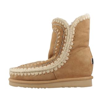 Mou Schoenen, Dames, Bruin, 38 EU, Pre-owned Eskimo Inner Wedge Short