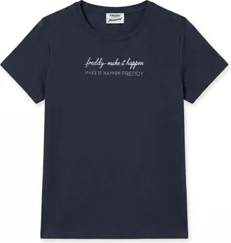 Freddy T-shirt manica corta Make it Happen con perline