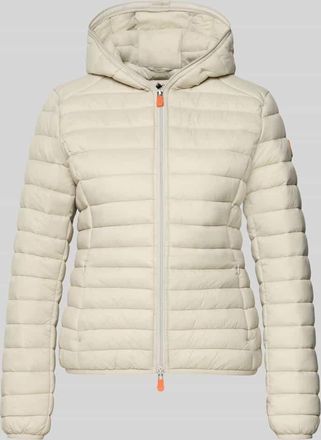 Save The Duck Steppjacke mit Kapuze Modell DAISY in Beige, Gr&ouml;&szlig;e XXL