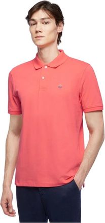 Brooks Brothers Golden Fleece Stretch Supima Poloshirt - Heren - Polos - Oranje - L - Katoen - Tops