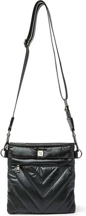 Think Royln Womens Sidewalk Bag In Pearl Black