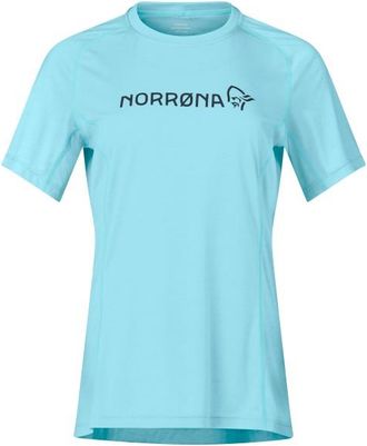 Norr&oslash;na Fj&oslash;r&aring; Equaliser Lightweight T-Shirt Velotrikot f&uuml;r Damen | blau