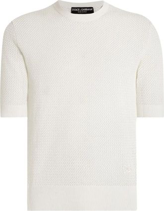 Dolce & Gabbana T-shirt in cotone - Bianco