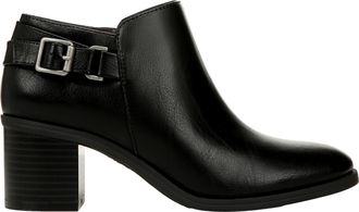 Life Stride Lifestride Lorelai Zipper Ankle Boots Black Textured J2269S1001 Womens