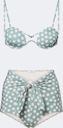 Alaia Ala&iuml;a Bikini con lunares