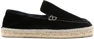 Manebì Espadrillas in velluto - Nero