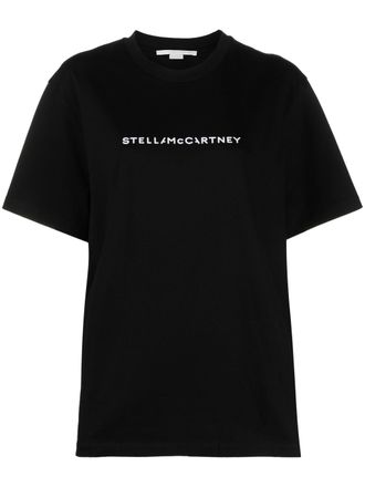 Stella McCartney Oversized katoenen T-shirt met Stella Mc Cartney-logo