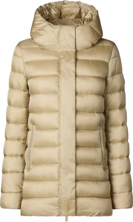 Save The Duck Winterjas - Dames - Winterjassen - Beige - XL - Polyester - Jassen