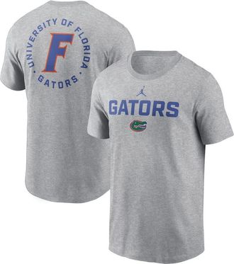 Jordan Brand Mens Jordan Brand Heather Gray Florida Gators Campus 2-Hit T-Shirt at Nordstrom, Size Xx-Large