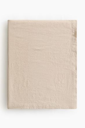 H&M Tischdecke aus Leinenmix - Beige
