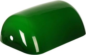 OEM Abat-jour - Vidrio Verde - Para L&aacute;mpara De Escritorio - 22,5 X 13 X 7,5 Cm - Unidad