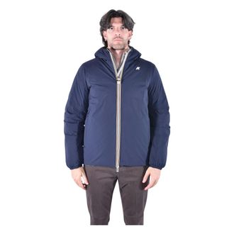K-Way Jack St Thermo Double Jacket - Heren - Jassen - Blauw - Maat: XL Zijde