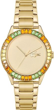 Lacoste Ladycroc Bracelet Watch, 36.5mm in Yellow Gold at Nordstrom Rack