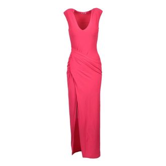 Patrizia Pepe jurk vrouw - Dames - Maxi kleedjes - Roze - S - Kleedjes