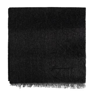Ferragamo Winter Scarves, male, Black, Size: ONE SIZE Cashmere shawl