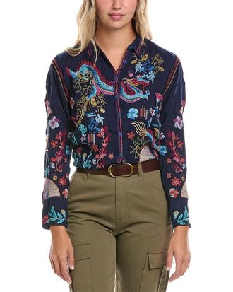 Johnny Was Velouria Blouse