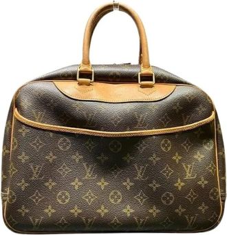 Louis Vuitton Pre-owned Handbags, female, Brown, Size: ONE SIZE Pre-owned Vintage Canvas Handbag