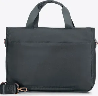 Wittchen Dames 14 Laptoptas met Quilting, Grijs Polyester