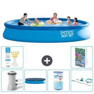 Intex Piscina Easy Set Redonda - 457x84 Cm - 7-piezas S304