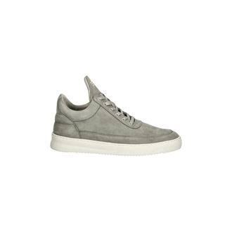 Filling Pieces Schoenen, Heren, Grijs, 42 EU, Leer, Low Top Ripple Nubuck