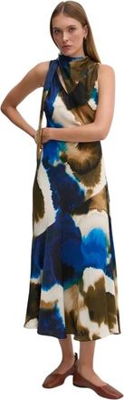 DKNY Abito Lungo - - Dresses - Donna - Multicolore - M