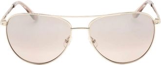 Juicy Couture Womens Juicy Couture Light Gold Sunglasses - Size: ONE size