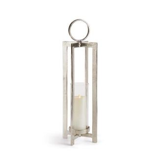 Napa Home & Garden Asola Lantern in Silver at Nordstrom, Size Small