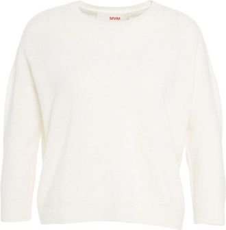 MVM Cashmere Sweater With Classic Round Neckline