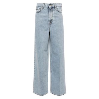 Toteme Wide Jeans, female, Blue, Size: W25 L30 Wide Leg Jeans
