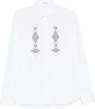 Ermanno Scervino Camicia con decorazione - Bianco