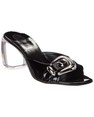 Christian Louboutin Minny Bubble 70 Patent Mule