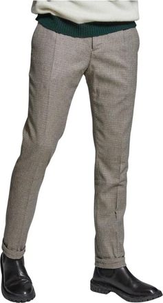 Dondup Gaubert Geplooide Broek - Heren - Slim Fit Broeken - Grijs - W32 - Broeken
