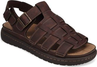 Dockers Sorrento Fisherman Sandal in Dark Brown at Nordstrom Rack, Size 11