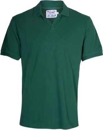 MC2 Saint Barth Heren Piqu&eacute; Polo Shirt - Heren - Polos - Groen - S - Katoen - Tops