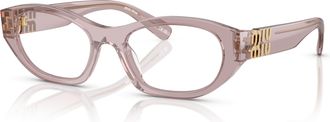Miu Miu Demo Cat Eye Ladies Eyeglasses MU 03WV 12W1O1 51