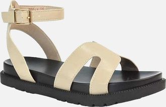 XY London Womens XY London Womens/Ladies Angie Strappy Flatform Sandals - Pink - Size: 7