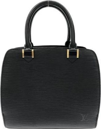 Louis Vuitton Pre-owned Epi Pont Neuf Bag - Dames - Vintage Handtas - Zwart - ONE Size - Leer - Vintage