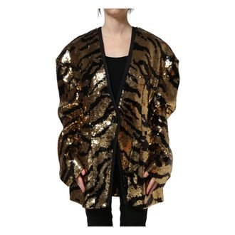 Dolce & Gabbana Dames, Jassen, Geel, Maat: S Zijde